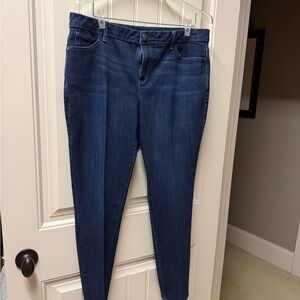 Simply Vera Vera Wang Dark Blue Skinny Jeans